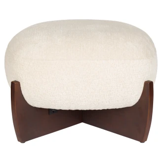 Dutchbone Puff <strong>Emilius</strong>  Beige