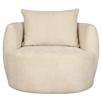 Dutchbone Lenestol <strong>Rocca</strong>  Beige