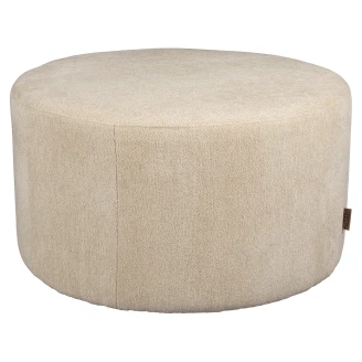 Dutchbone Puff <strong>Rocca</strong>  Beige