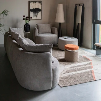 Dutchbone Sofa 4-5-seters <strong>Rocca</strong>  Brun