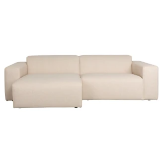 Zuiver Concept Sofa 3-seterss Venstrevendt <strong>Milka</strong>  Sand