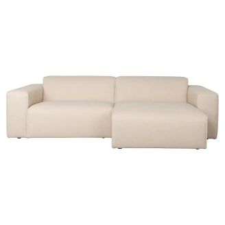Zuiver Concept Sofa 3-seterss Høyrevendt <strong>Milka</strong>  Sand