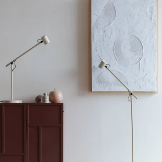 Gulvlampe <strong>Arno</strong>  Beige