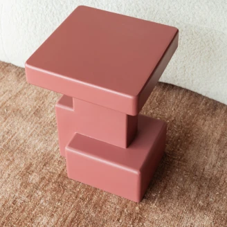 Sidebord <strong>Naut</strong>  Rød 35x35 cm