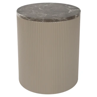 Sidebord <strong>Albin</strong>  Beige Ø35 cm