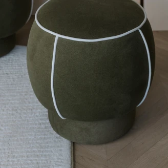 Sittepuff <strong>Matteo</strong>  Grønn 45x48 cm
