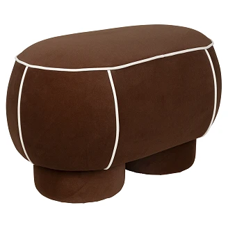Sittepuff <strong>Matteo</strong>  Rød 77.5x49 cm