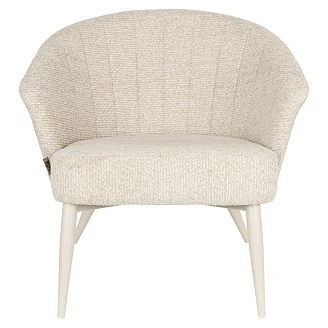 Dutchbone Stol med Armlener <strong>Georgia</strong>  Beige
