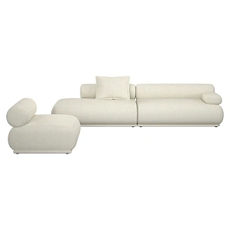 Zuiver Sofa 4-5-seter Høyre Rembrandt Beige