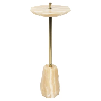 Dutchbone Sidebord <strong>Onno</strong>  Beige 27x25 cm