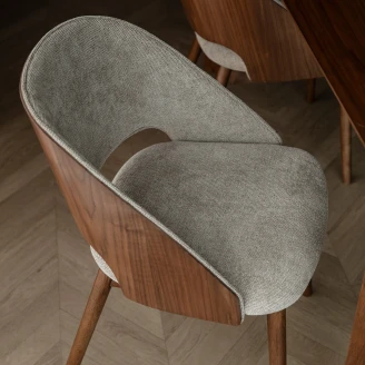 Dutchbone Stol <strong>Velore</strong>  Beige, Tre