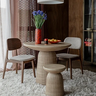 Dutchbone Stol <strong>Marais</strong>  Beige
