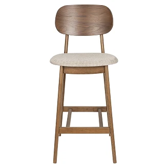 Dutchbone Barstol <strong>Marais</strong>  Beige 68.5 cm