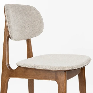 Dutchbone Barstol med Myk Rygg Marais Beige 68.5 cm