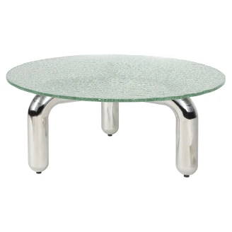 Dutchbone Sofabord <strong>Marly</strong>  Sølv Ø80 cm
