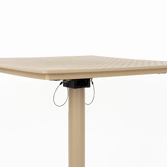 Hagebord Stellan Beige Ø70 cm