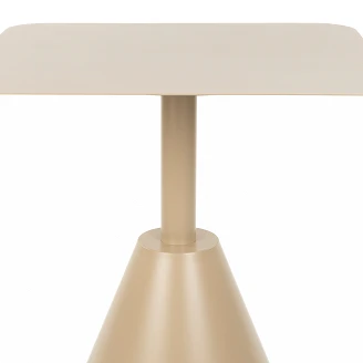 Hagebord Pascal Beige Ø70 cm