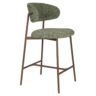 Barstol <strong>Cleon</strong>  Grønn 65 cm