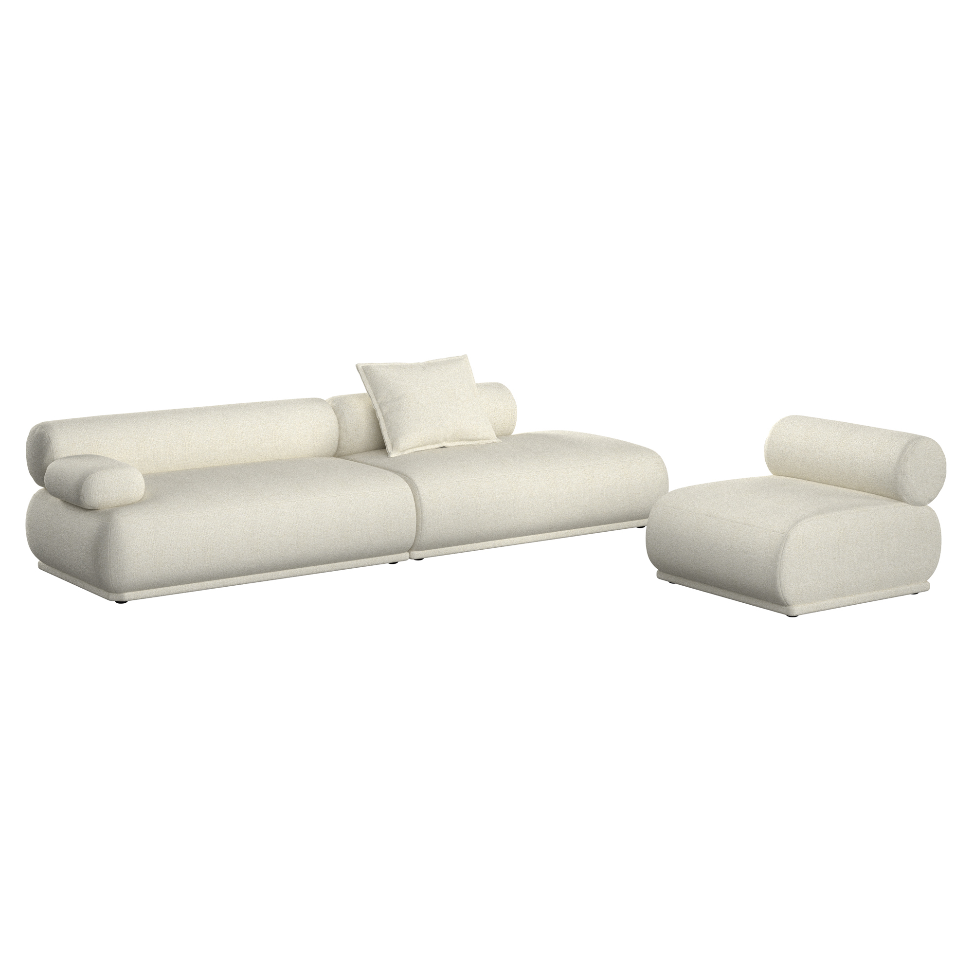 Zuiver Sofa 4,5-seter Venstre Rembrandt Beige