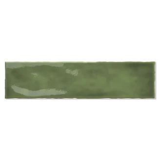 Veggflis <strong>Frisa</strong>  Grønn Blank 8x30 cm