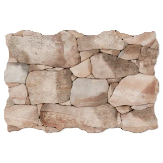 Veggflis <strong>Coralstone</strong>  Beige Matt 34x50 cm