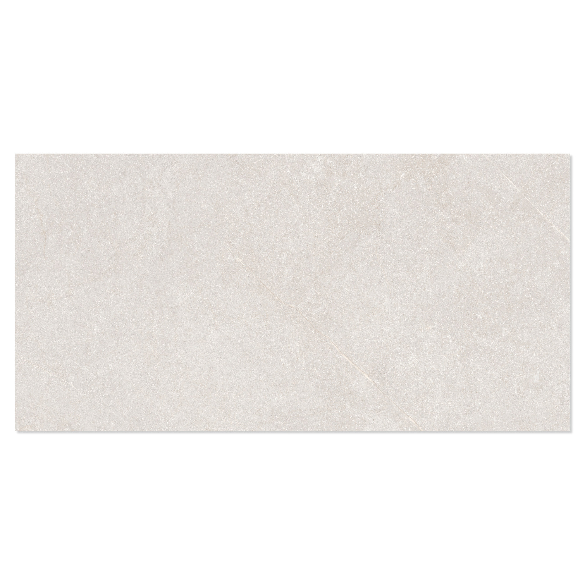 Gulvflis Sora Hvit Matt 60x120 cm
