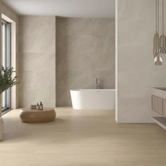 Gulvflis <strong>Solene</strong>  Taupe Matt 60x120 cm