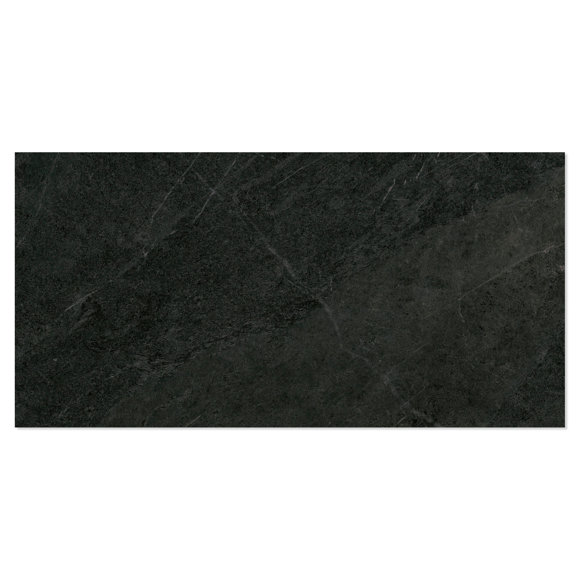 Gulvflis Solene Svart Matt 30x60 cm