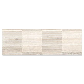 Veggflis Calca Beige-Relief Matt 40x120 cm