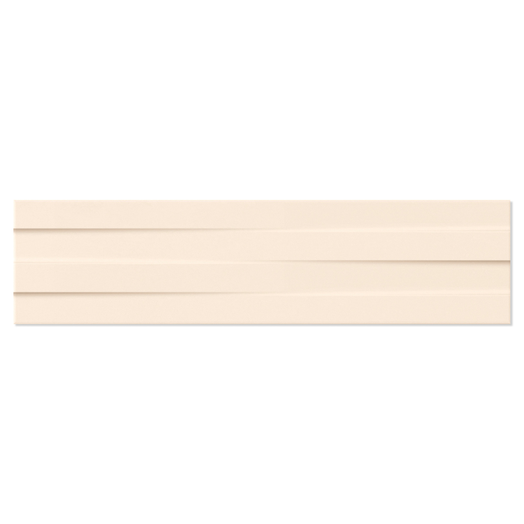 Veggflis Ilara Beige-Relief Blank 8x30 cm