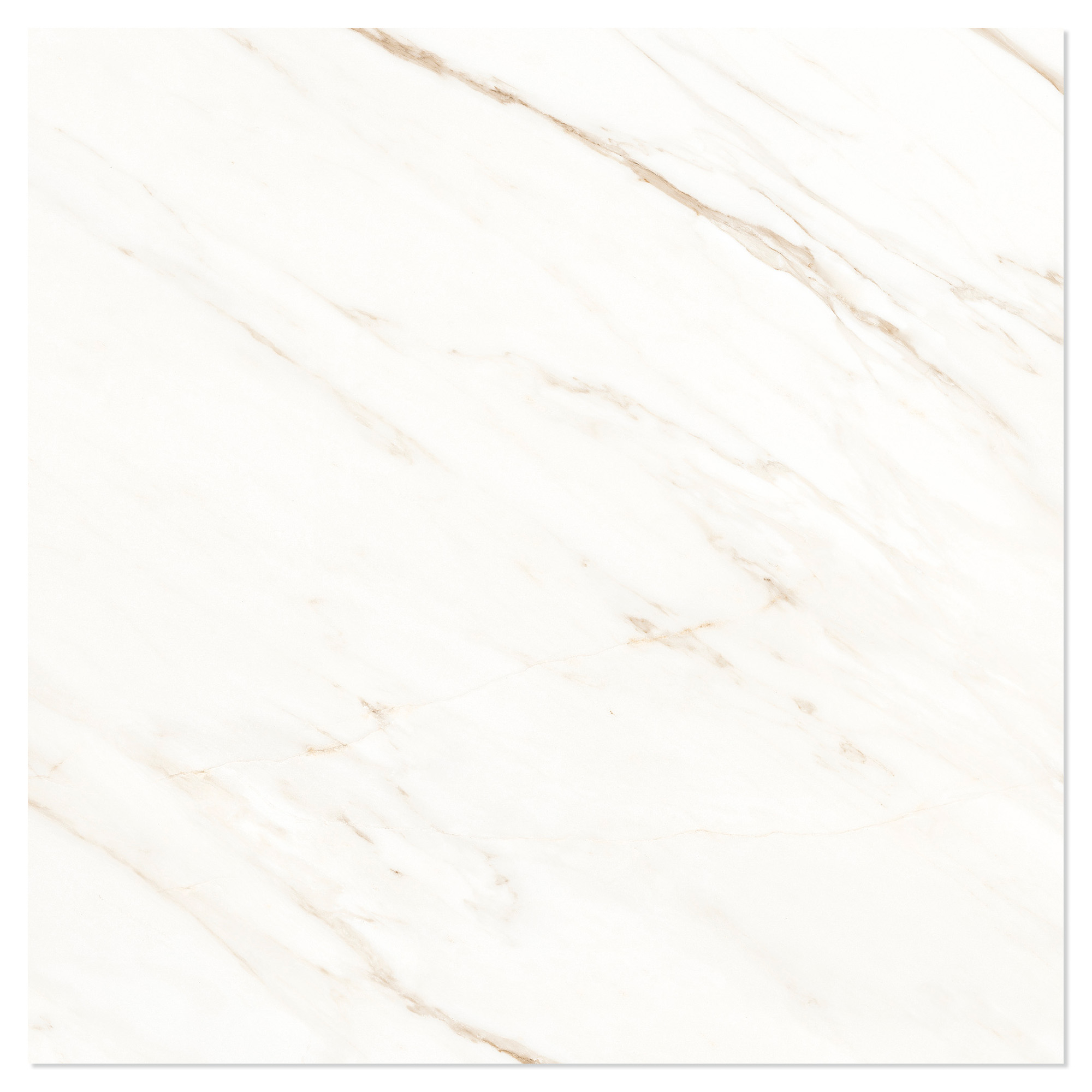 Marmor Gulvflis Orian Hvit Polert 120x120 cm