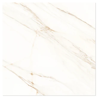 Marmor Gulvflis <strong>Orian</strong>  Hvit Matt 120x120 cm