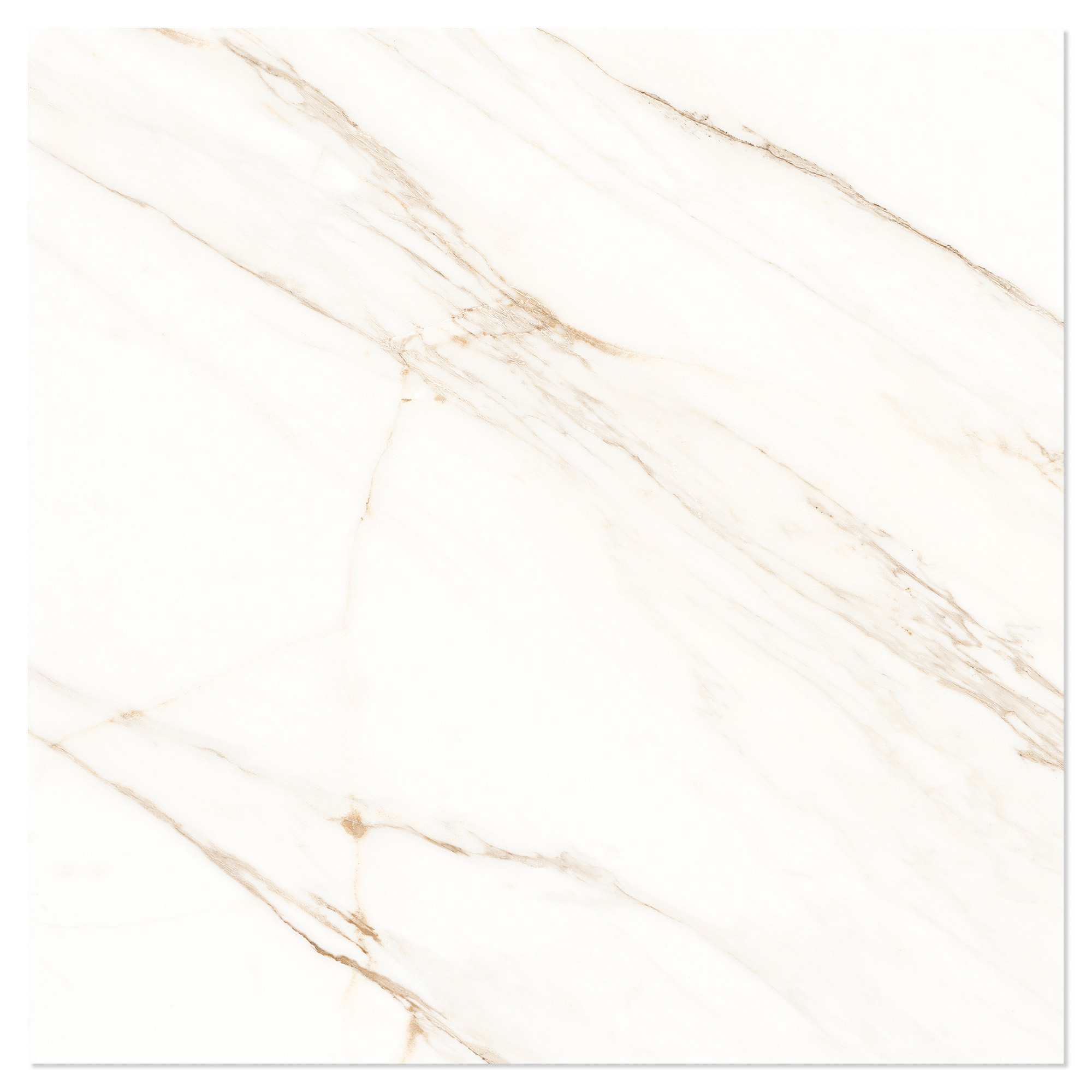 Marmor Gulvflis Orian Hvit-Relief Matt 120x120 cm