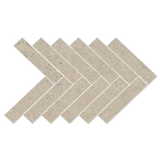 Mosaikkflis <strong>Litha</strong>  Sand Brushed Matt 39x22 cm