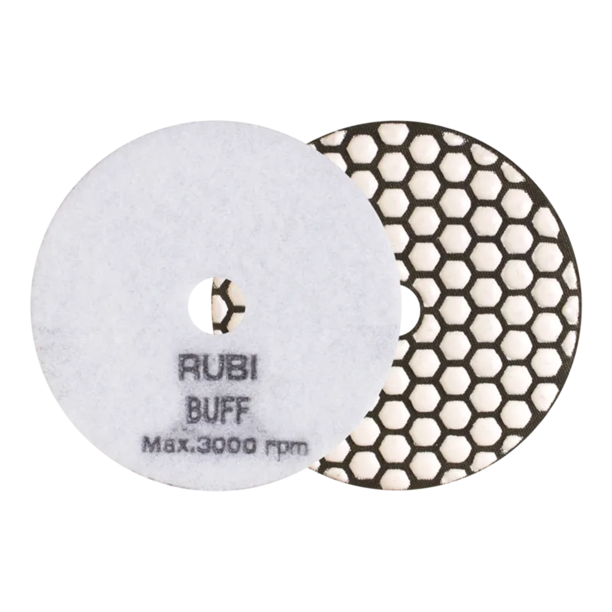 Poleringspute BUFF for Sluttpolering Rubi 100 mm