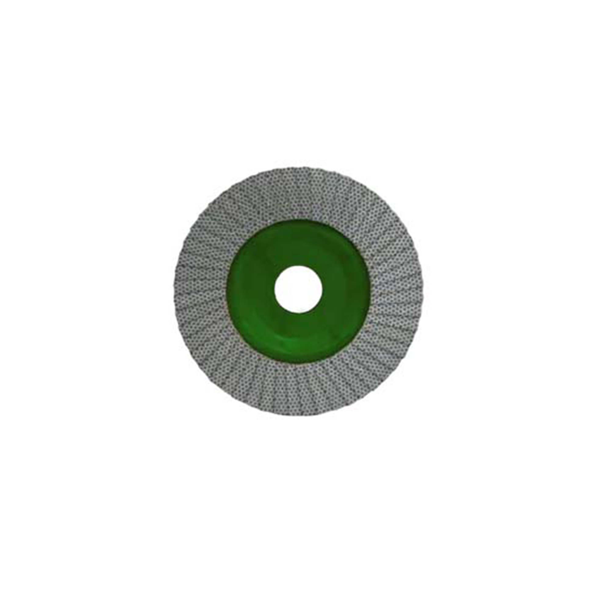 Lamellskive for Kantfinish og Polering Rubi PRO 115 mm, 100/120 (Medium Korning)