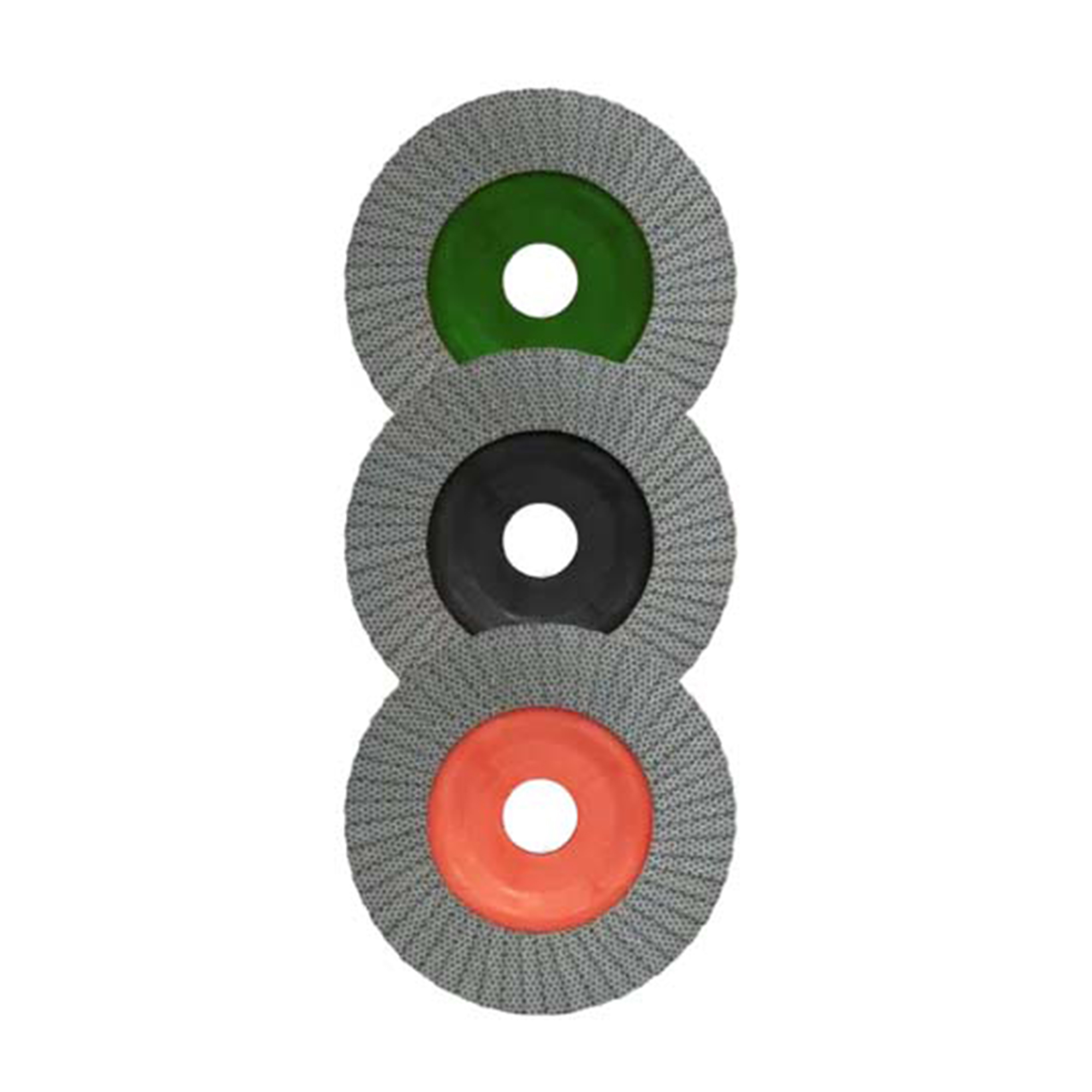Lamellskive for Kantfinish og Polering Rubi PRO 125 mm, 100/120 (Medium Korning)