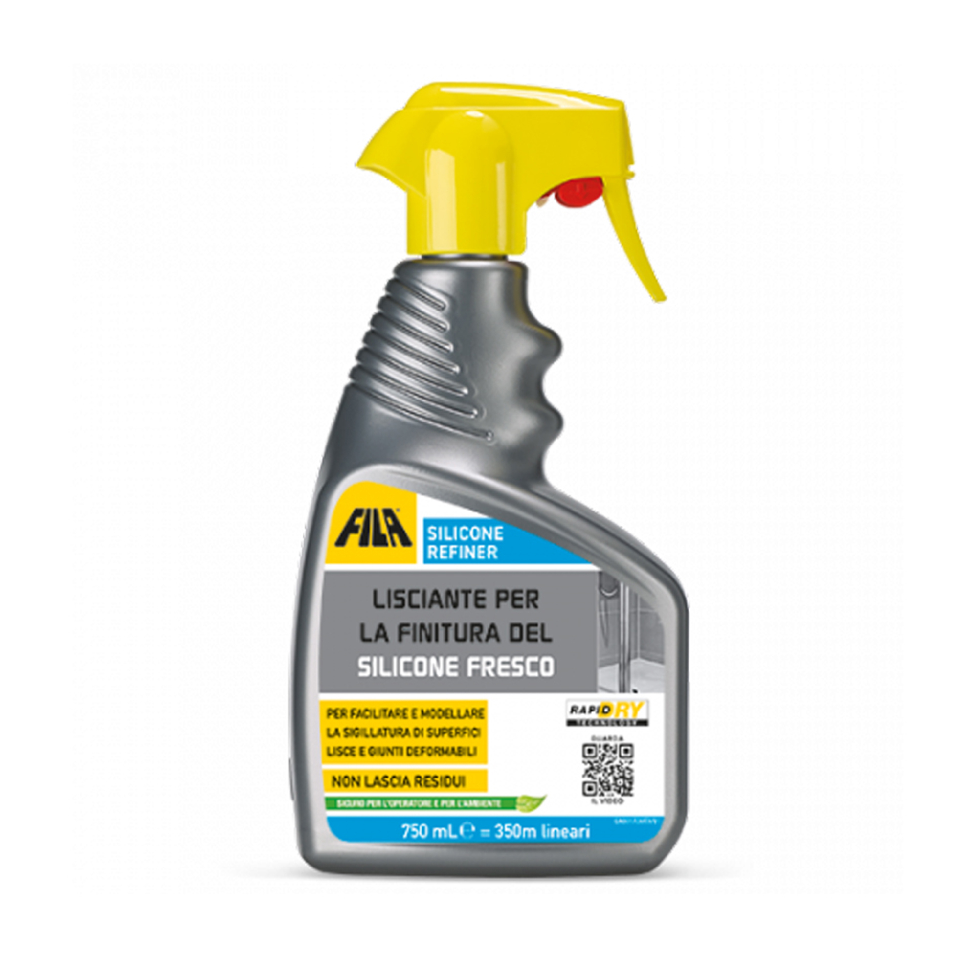 Fila Silicone Refiner Glattemiddel for Silikonfuger 750 ml
