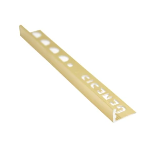 Flislist Messing <strong>L-Profil</strong> , 10mm x 2.5m