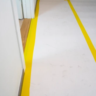 Ubelagt Gulvpapp, 50 m²