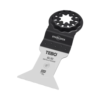 Multiverktøyblad SL10 for Tre, Plast og Metall, 3-pakning