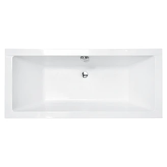 Badekar <strong>Matera</strong>  Hvit Blank 190 cm (Uten Panel & Avløp)