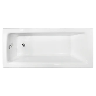 Badekar <strong>Suprema</strong>  Hvit Blank 160 cm (Uten Panel & Avløp)