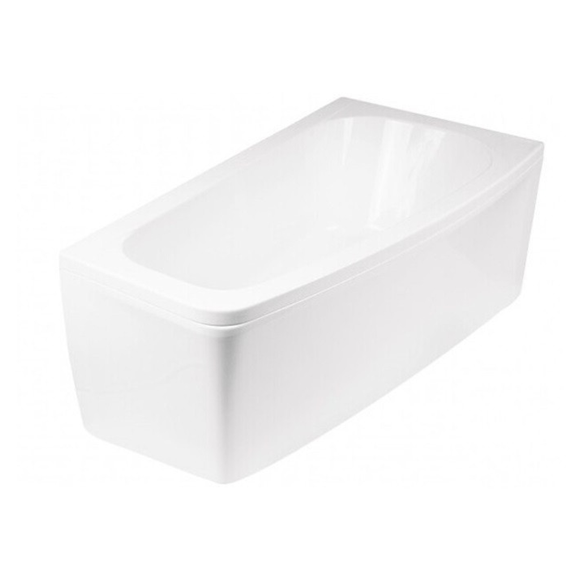 Paneler til Badekar Rainfall Hvit Blank Høyre 150 cm