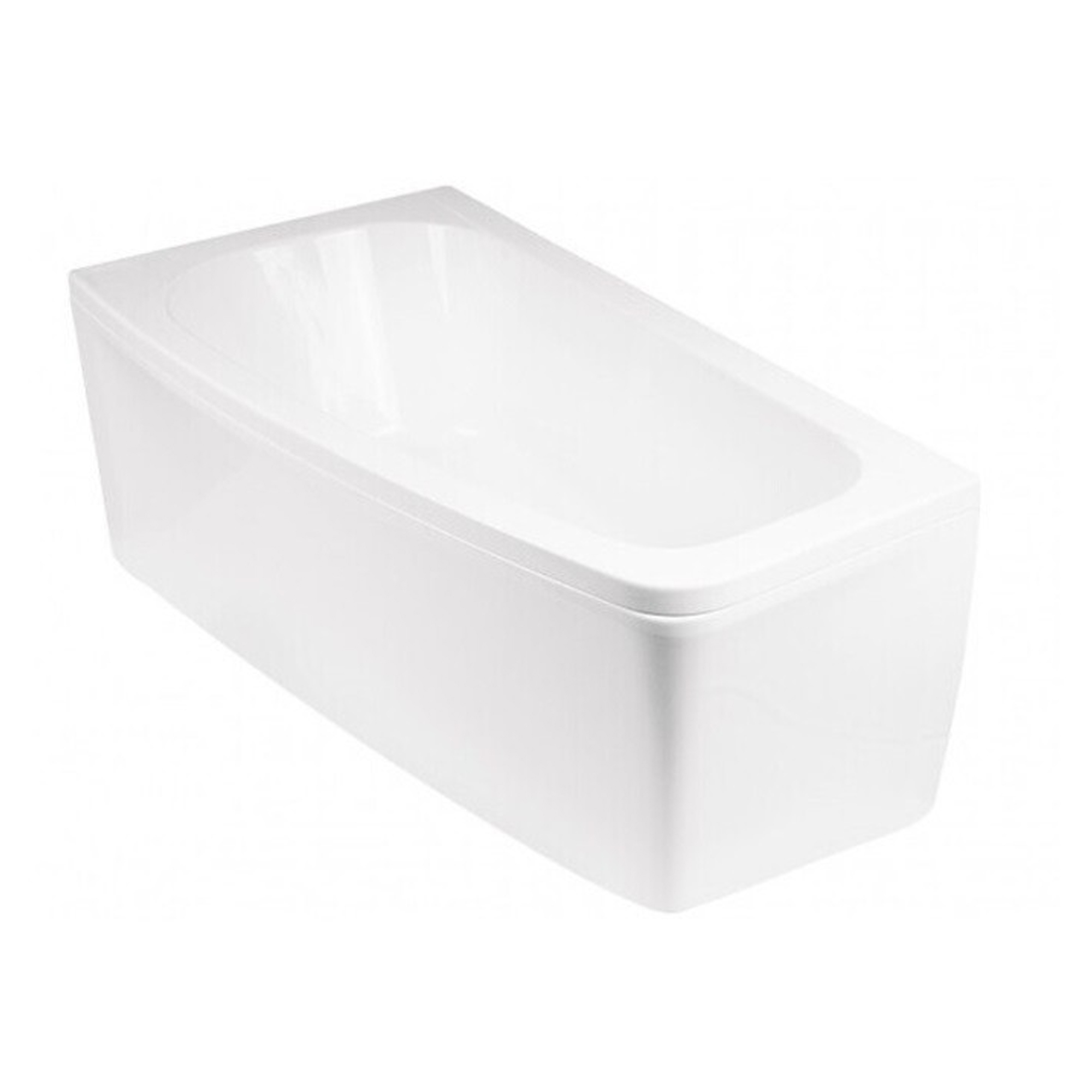 Paneler til Badekar Rainfall Hvit Blank Venstre 150 cm