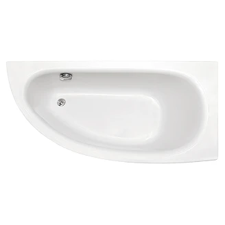 Badekar <strong>Alpine</strong>  Hvit Blank Høyre 150 cm (Uten Panel & Avløp)