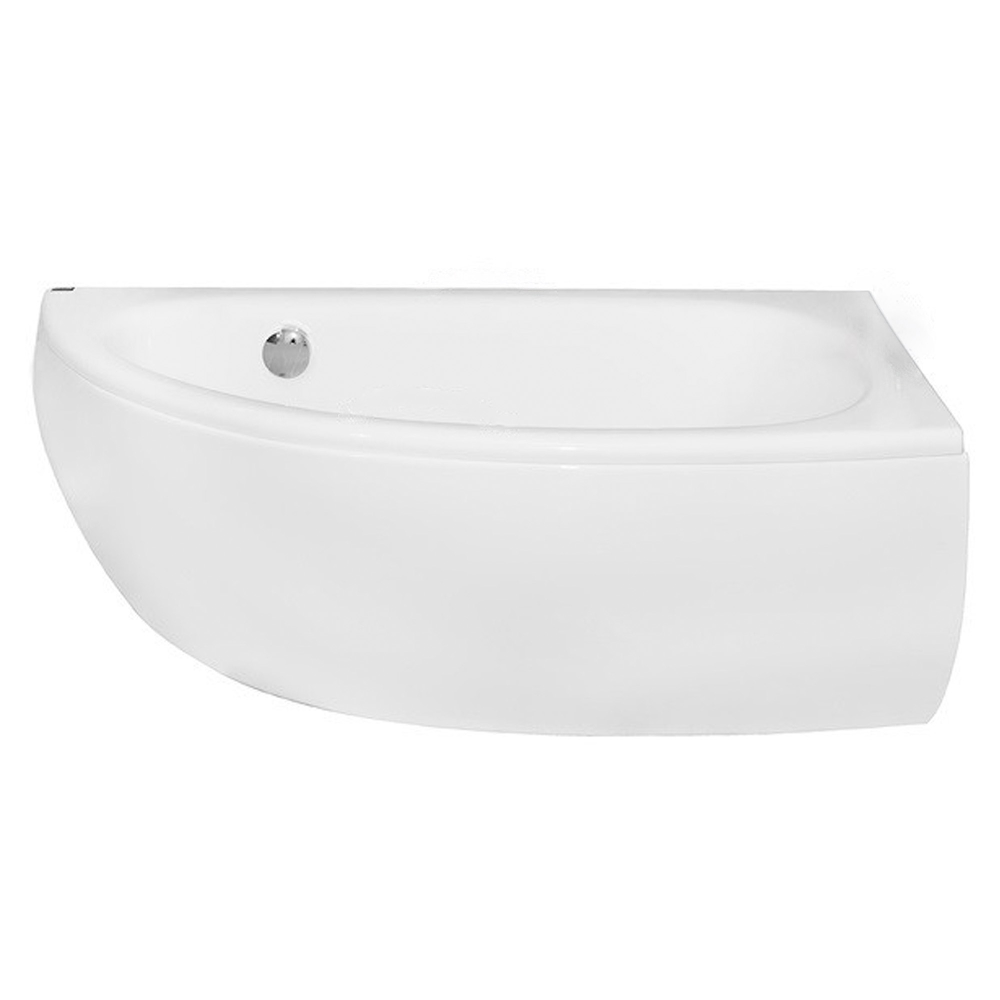 Paneler til Badekar Alpine Hvit Blank Høyre 150 cm