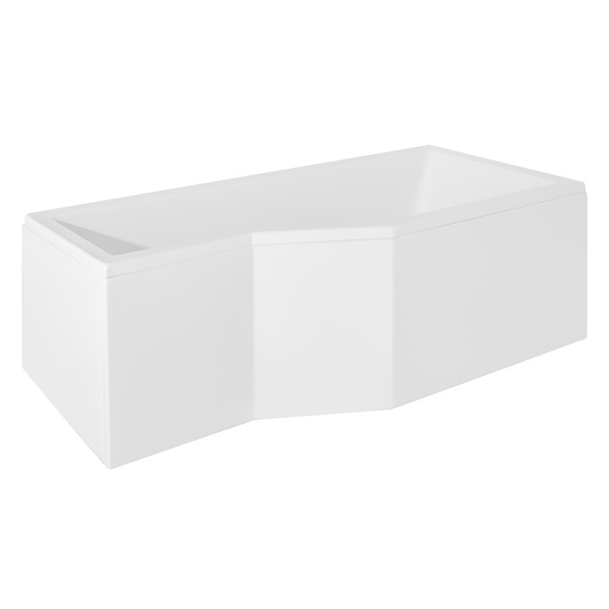 Paneler til Badekar Locarno Hvit Blank 150 cm