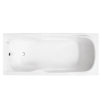 Badekar <strong>Atri</strong>  Hvit Blank 170 cm (Uten Panel & Avløp)