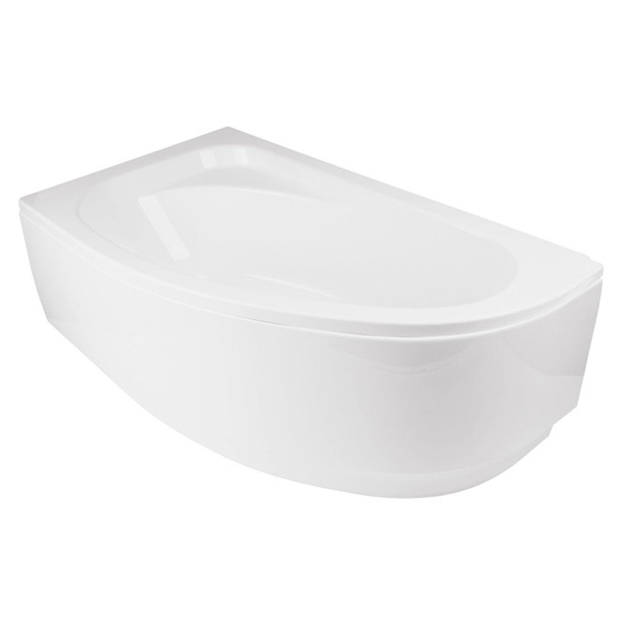 Paneler til Badekar Ponte Hvit Blank Venstre 150 cm